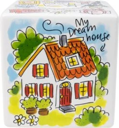 Blond Amsterdam, Even Bijkletsen: Spaarpot Vierkant -Blond Amsterdam 1123x1200 1