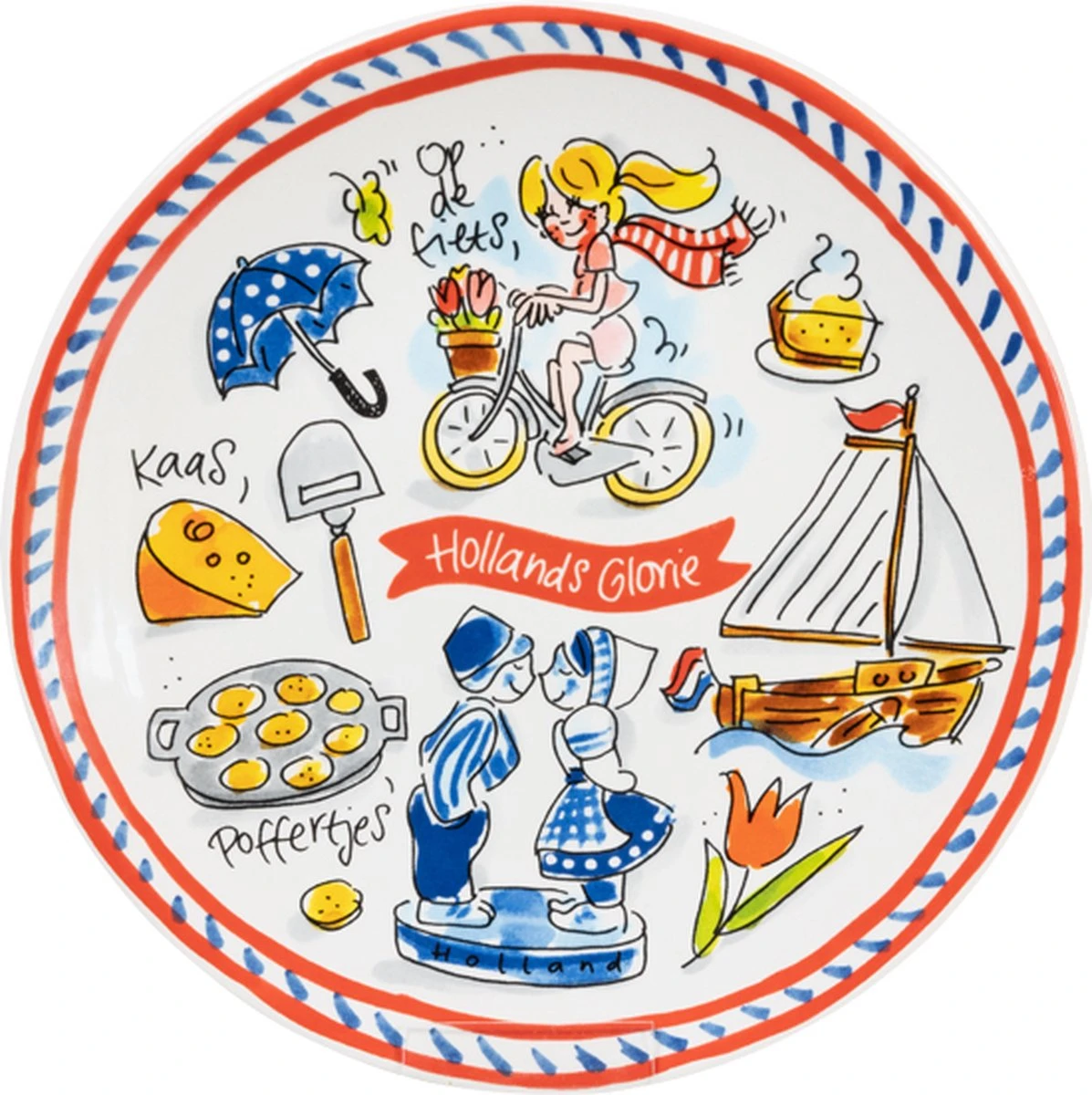 Blond Amsterdam Specials Hollands Glorie Bord ø22cm 3 Blond Amsterdam Specials Hollands Glorie Bord ø22cm
