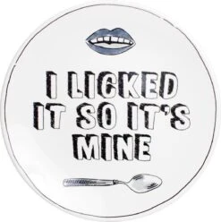 Blond Amsterdam - X Noir - Bord - I Licked - Ø 22 Cm