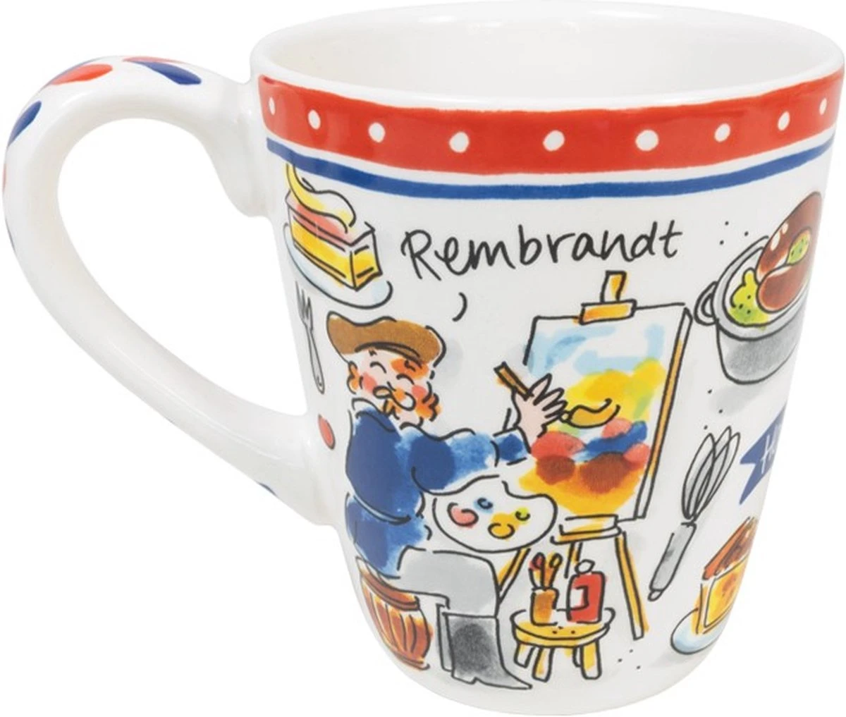 Mok XL - Grote Mok - 350 Ml - XL Mok - Grote Beker - Hollandse Cadeautjes - Holland Souvenir - Typisch Nederlands 6 Mok XL - Grote Mok - 350 Ml - XL Mok - Grote Beker - Hollandse Cadeautjes - Holland Souvenir - Typisch Nederlands - Afbeelding 4