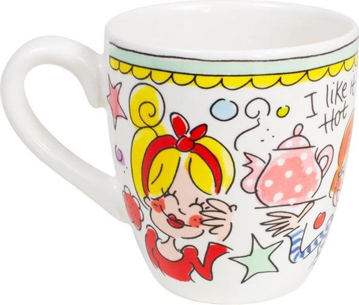 Blond Amsterdam Even Bijkletsen Mini Mok - Mint Rand 5 Blond Amsterdam Even Bijkletsen Mini Mok - Mint Rand - Afbeelding 3