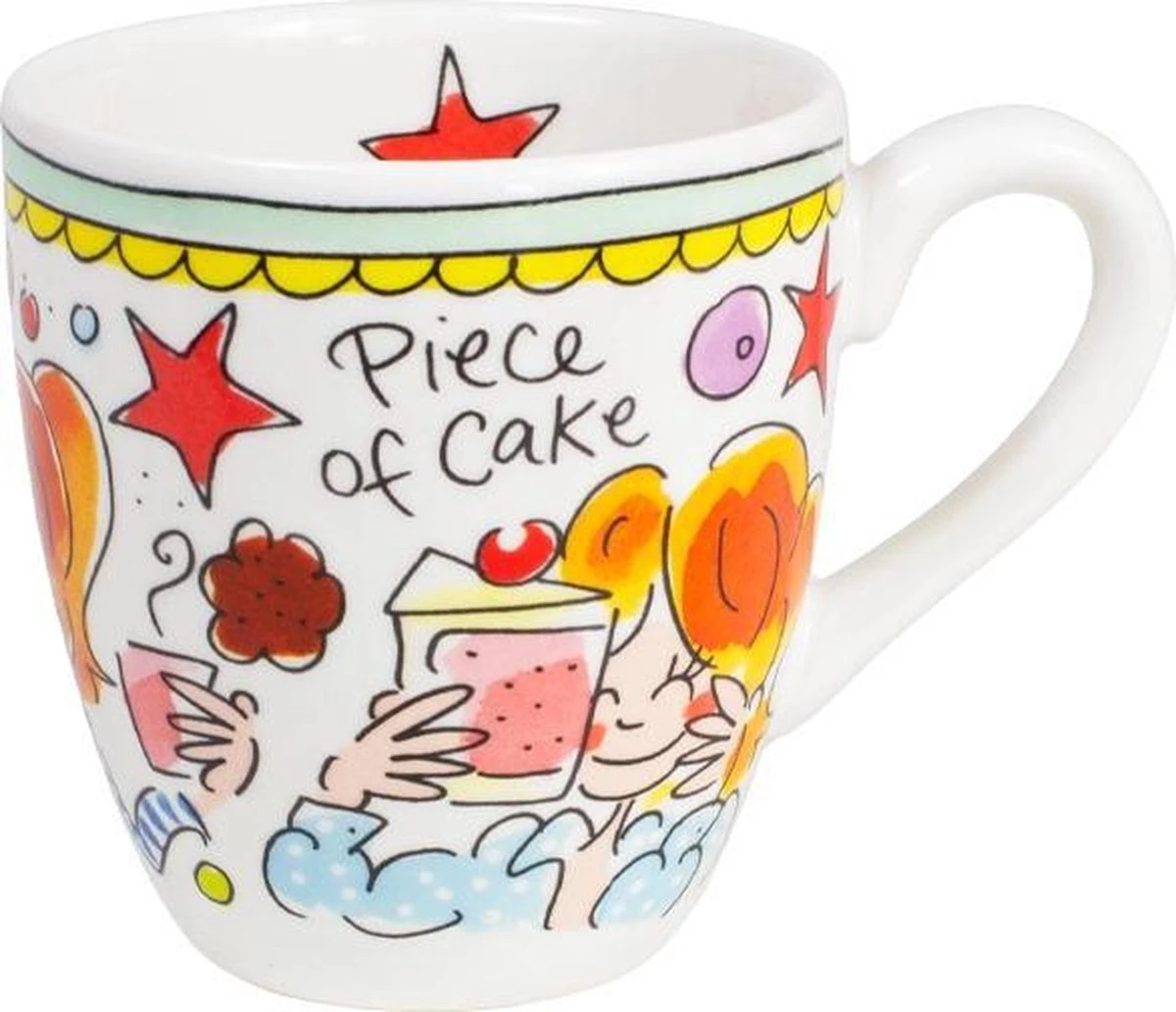 Blond Amsterdam Even Bijkletsen Mini Mok - Mint Rand 3 Blond Amsterdam Even Bijkletsen Mini Mok - Mint Rand