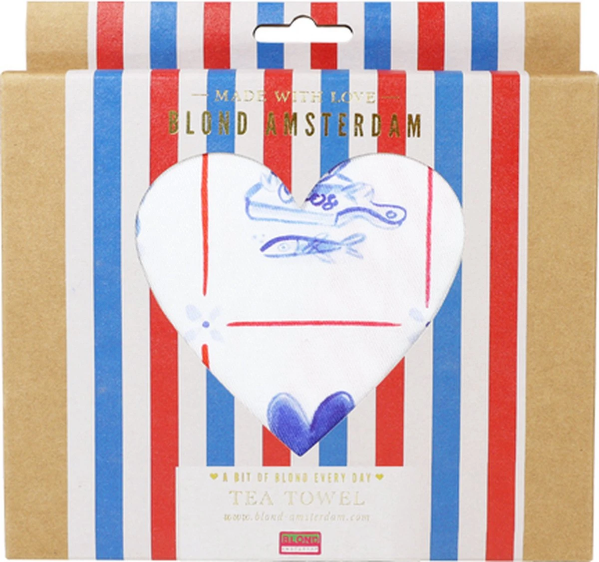Blond Amsterdam, Delfts Blond:Theedoek Verpakt 4 Blond Amsterdam, Delfts Blond:Theedoek Verpakt - Afbeelding 2