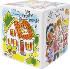 Blond Amsterdam, Even Bijkletsen: Spaarpot Vierkant -Blond Amsterdam 1200x1172