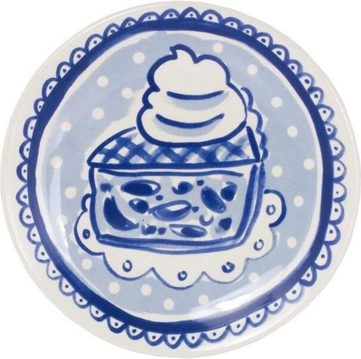 Blond Amsterdam Bord Plat 18 Cm Taartje - Delfts Blond 3 Blond Amsterdam Bord Plat 18 Cm Taartje - Delfts Blond
