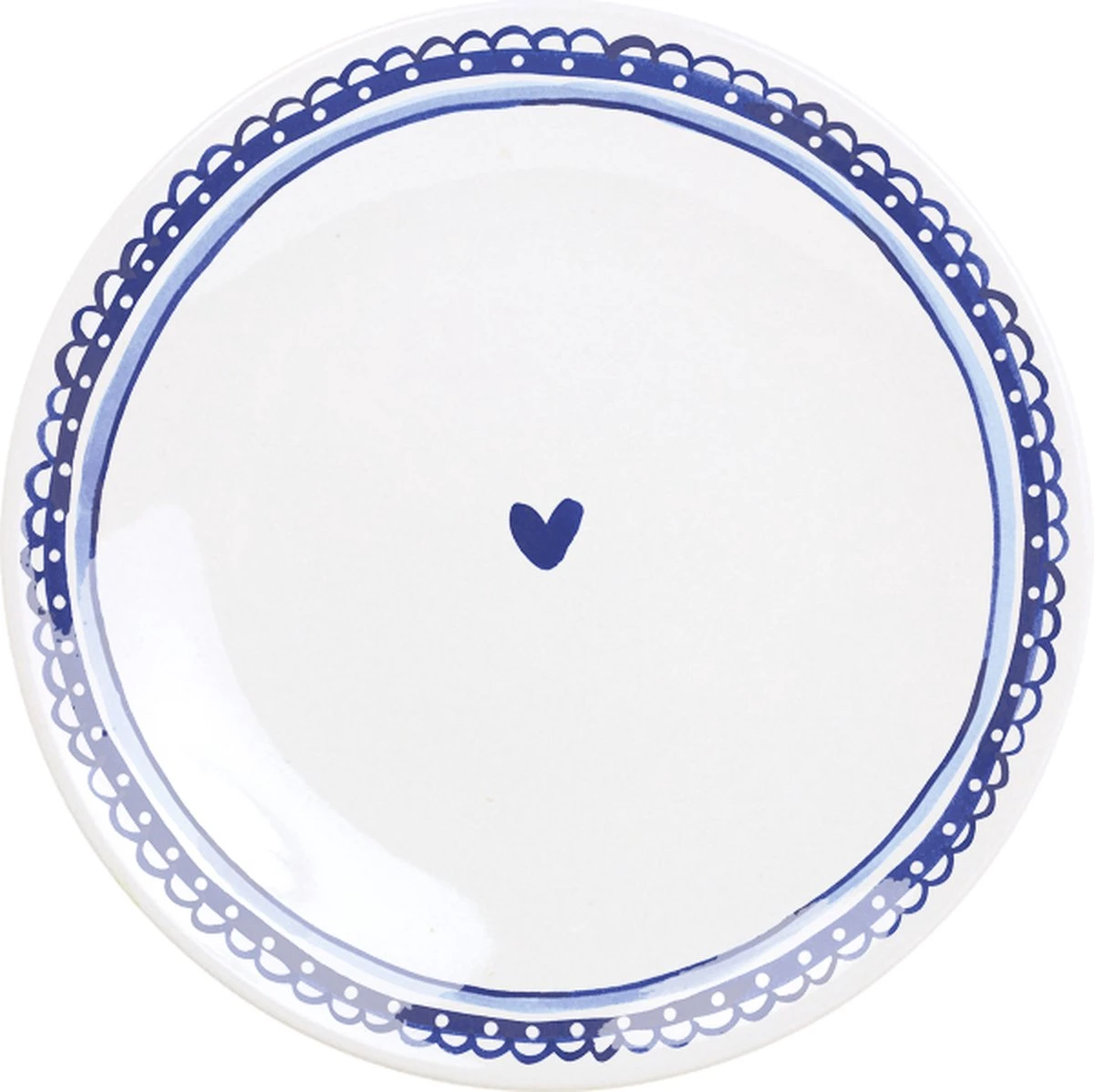 Blond Amsterdam, Delfts Blond: Bord Hart 26cm