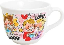 Blond Amsterdam Soepkom Even Bijkletsen