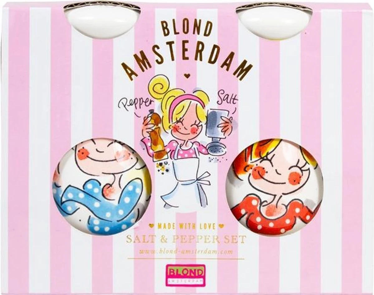 BlOND AMSTERDAM EVEN BIJKLETSEN: PEPER EN ZOUT SET 5 BlOND AMSTERDAM EVEN BIJKLETSEN: PEPER EN ZOUT SET - Afbeelding 3