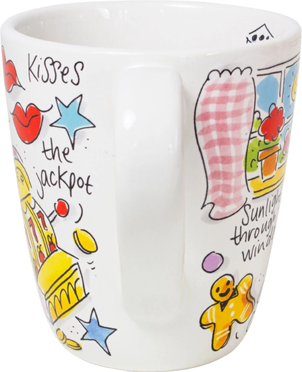 Blond Amsterdam, Happy - Mok Dice 6 Blond Amsterdam, Happy - Mok Dice - Afbeelding 4